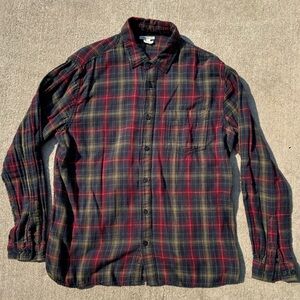 Carbon2Cobalt plaid flannel shirt